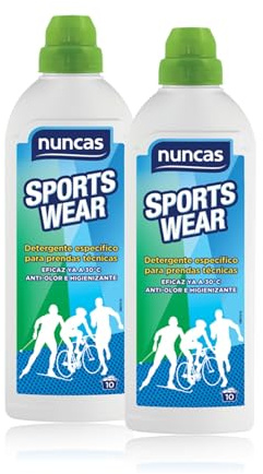 Nuncas Sportswear - Detergente Especifico (Paquete de 2)