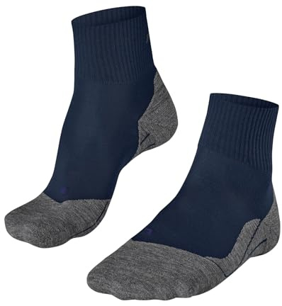 FALKE Men's TK5 Cool Short Hiking Socks Light Cushioning Anti Blister Thin