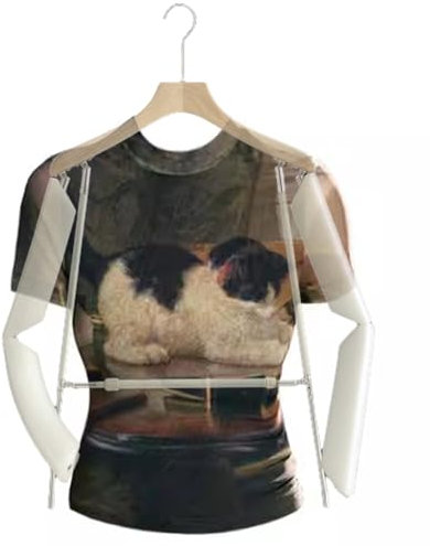 Maniquí Suspensiones de la Exhibición de la Forma del Cuerpo de la Tienda de Ropa, Perchero para Guardarropa, Abrigo, Camisa con Espuma, Maniquí con Forma de Cuerpo Colgante para Espectáculo(Child)