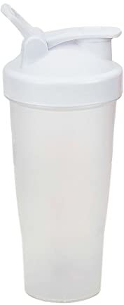 Bottiglie shaker per proteine da 760 ml con sfere shaker ad anello a prova di perdite, bottiglia per acqua miscelatrice per pre allenamento, sport all'aria aperta, palestra, fitness