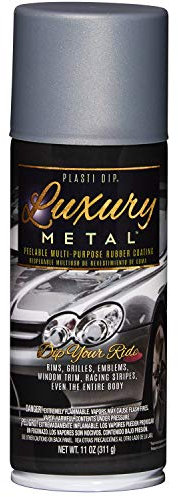 Plasti Dip Plastic/Rubber Paint - Spray - Luxury Metal (Selenite Gray Metallic)