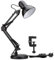 Lepro Desk Lamp, E27 Swing Arm Desk Lamp with Clamp, Classic Black Table Lamp, E27 Bulb Holder, Flexible Black Desk Light for Study Desk, Office, Bedroom, Reading, Nails, Back to School and More