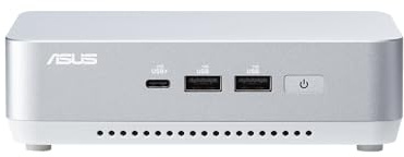 ASUS NUC 14 Pro+ Barebone Intel 14thGen Core Ultra 5 125H (NPU Support), up to 96GB DDR5 RAM, Dual Storage, Thunderbolt 4, Wi-Fi 6E & Bluetooth 5.3, Silver Aluminum Chassis, with VESA Mount