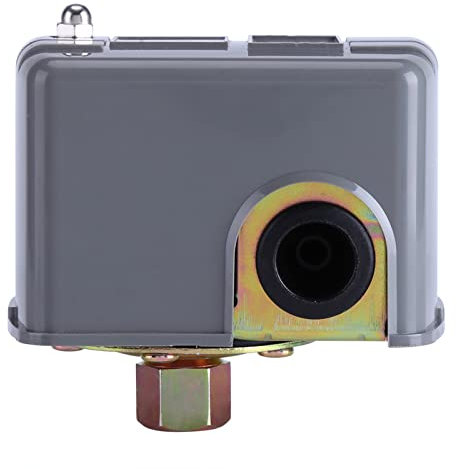 Pressostato regolabile per pompe d'acqua, 40-60 Psi G1/4 Interruttore di controllo della pressione della pompa a doppia asta elastica con range 0,8-5,0 bar per pompe dell'acqua autoadescanti
