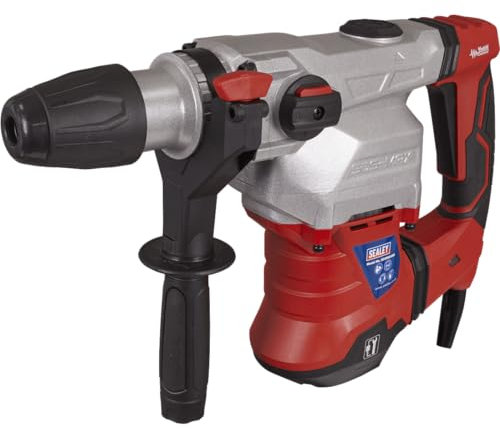 Sealey SDSMAX40 SDS Max Rotary Hammer Drill 1500W/230V, Black, 40mm