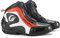 Msport Stivali Moto scarpe per Motociclisti Antiscivolo Traspirante - 42 EU Rosso