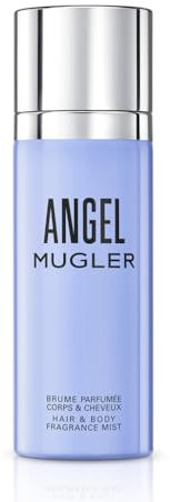 Angel by Mugler Hair & Body Fragrance Mist, The Iconic Angel Scent in a Fresh, Airy Mist, Lightly Perfumes Hair & Body, Addictive & Sensual, Deliciously Celestial, 100m