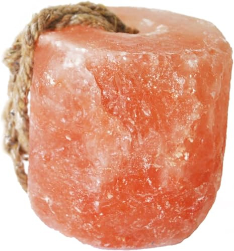 Pure Natural Himalayan Animal Lick Salt On Rope for Horses, Deer, and Livestock | Salt Lick (2-3KG)