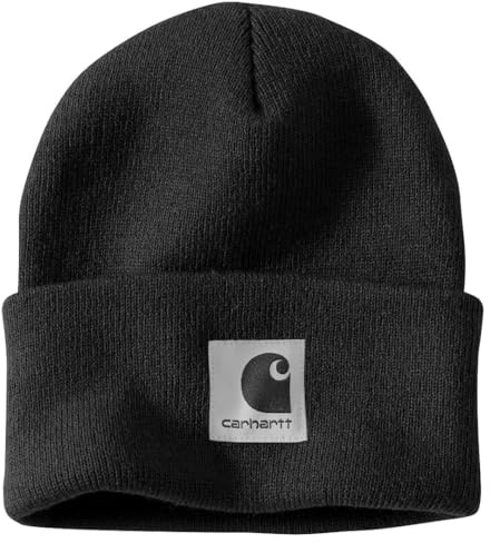 Carhartt Women's Knit Satin-Lined Beanie, Black, One Size