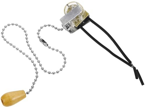 jojofuny Interrupteur à Tirette Pour Lampe Interrupteur Lampe à Chaînette Accessoire De Luminaire