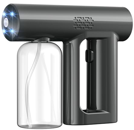 Upgraded Cordless Spray Tan Machine, Portable and Rechargeable Spray Tan Gun, USB Charge, Long Lasting Working Time, Spray Tanning Machine for Self Tanner Travel Beach Salon DIY Home Mobile Tan