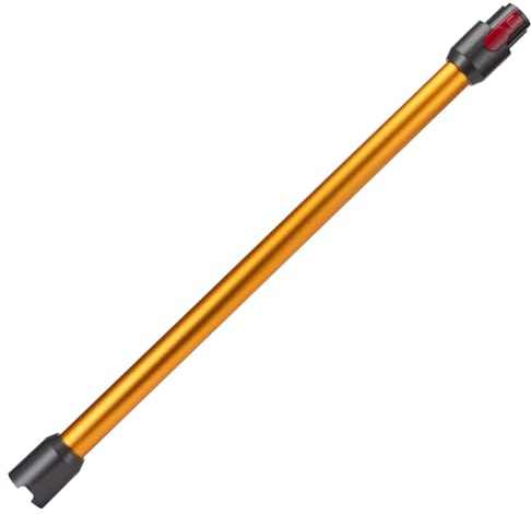 BIHARNT Tube Extension compatible pour Dyson V7 V8 V10 V11 V15, Tube Rallonge Accessoire Dégagement Rapide Baguette Extensible 72cm (Orange)