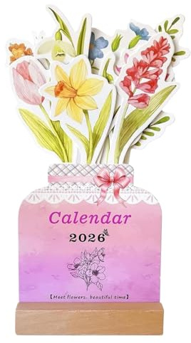 Calendario 2026 con scrittura scorrevole, agenda settimanale giornaliera, calendario da scrivania per il 2026, per casa, ufficio, scuola, insegnante, studentessa, Natale, Capodanno