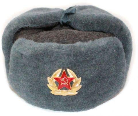 Gorros de piel rusos de lana, Schapka USCHANKA, gorro de invierno del ejército soviético militar, tallas disponibles: 60(XL)-58(L)-56(M) (58 RUS - 56 EU), gris
