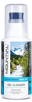 Mountval Gel detergente per calzature da trekking e da esterno di nabuk, pelle scamosciata e Gore Tex