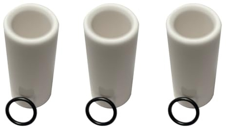 3-pack 47040409 20×14×50 General Pump Replacement 20mm CERAMIC PISTON fits Interpump GP Replaces Part#'s 104803, 107892, 15-060009182, 87031900 20×14×50