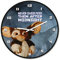 Pyramid International Gremlins Wanduhr (Gizmo Graphic), 25 cm Durchmesser, offizielles Lizenzprodukt