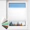 HOMEDEMO Plissee Klemmfix ohne Bohren Jalousien, Weiß, 110x130cm(BxH), Plisseerollo Fensterrollo mit Klemmträger, Faltrollo Klemmrollo Sicht-und Sonnenschutz Rollos für Fenster & Tür