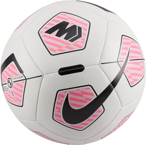 Nike Ball NK Merc Fade, White/Sunset Pulse/Black, FB2983-103, 5
