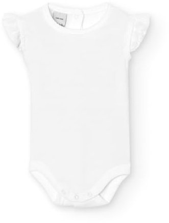 BABIDU Babybody med remmar och spets, 100% bomull, mjukt och ventilerande allergivänligt tyg för känslig hud, ärmlös babybody för nyfödda, första användning