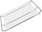 Grillrost Backofen 465x375mm für Bosch Siemens 574876 00574876 Gitterrost für Ofen Backofen Zubehör Backofen Rost