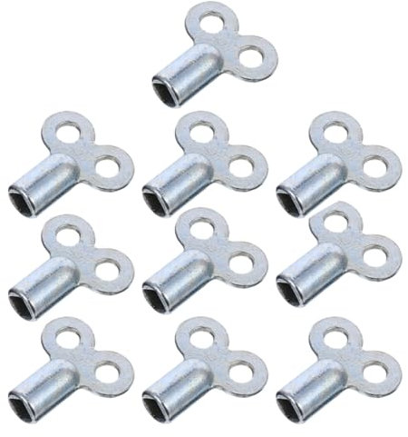Uonlytech 10 Piezas De Llave De Válvula De Escape Llave De Radiador Herramientas De Hvac Llave De Válvula Llave De Purga De Grifo De Plomería De Bricolaje Llaves De Interruptor
