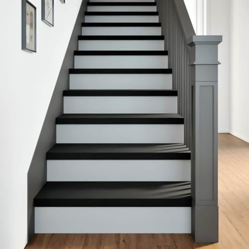 AJJHUUKI Articoli per la casa-Gradini-Gradini per scale 8 pz marrone scuro 70x30x2 cm legno massello rovere