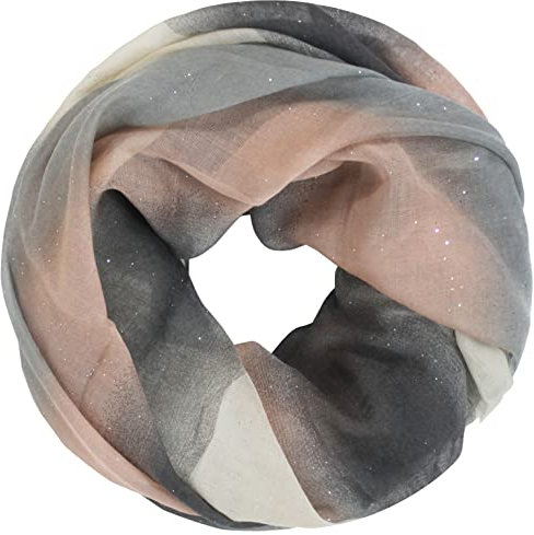 Glamexx24 Damen schal leichter Langschal Loop Schlauchschal Tuch Viele Farben