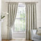 Curtina Bird Trail-Jacquard Lined Pencil Pleat Curtains, Duck Egg, 46 Width x 72 Drop (117 x 183cm)