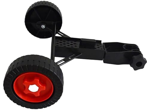 kowaku Taille-Bordures Roue de Support réglable Universel Roue de désherbage pour Marcher derrière Taille-Bordures Coupe Gazon sans Fil