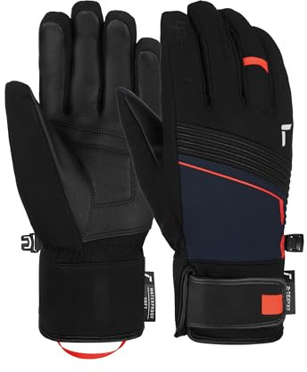 Reusch Louis R-TEX® XT warm, waterproof, windproof and breathable unisex winter gloves, finger gloves, snow gloves, ski gloves for men and women