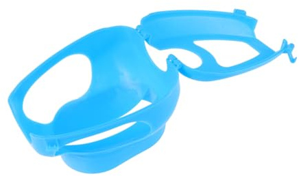 UPKOCH 2 pièces Fixateur Pigeon Bleu Plastique Pratique pour Maintien et Alimentation Oiseaux Fournitures Pigeon