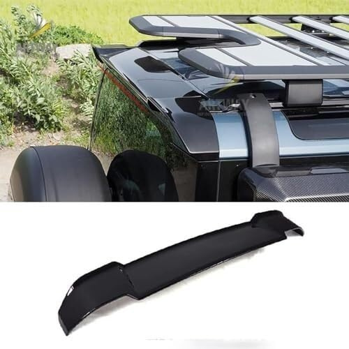 GTDTKGANAK Alettone Posteriore Spoiler Posteriore per Land per Rover per Defender 90 110 2019-2023, Diffusore Paraurti Posteriore Decorazione Esterna Spoiler Posteriore per Auto. Spoiler Posteriori