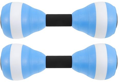 Ciieeo Manubri Acquatici in Eva per Fitness in Piscina Set da 1 Paio per Esercizi di Resistenza e Riabilitazione in Acqua Adatti per Adulti e in Piscina Mare e Terme
