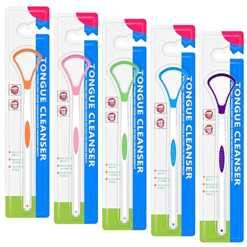 GWEOR Paquete de 3 Cepillo para lengua limpiador de lengua, raspador de lengua, limpiador lengua, limpiador de lengua
