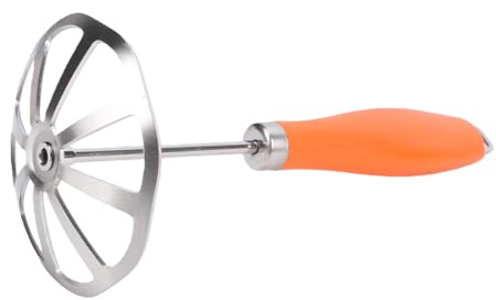 Zunate Masher i Rostfritt Stål, Potatisstötare för Mat, Löstagbar Huvudstöt med Bekvämt Grepp, Maskinsäkert Mäskverktyg, Köksstöt för Grönsaker, Frukt