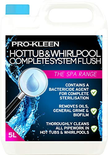 5L of Pro-Kleen Hot Tub & Whirlpool Complete System Flush Cleaner