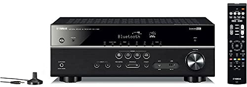 Yamaha RX-V385 5.1-Channel 4K Ultra HD AV Receiver with Bluetooth (Renewed)