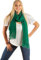 DOLCE ABBRACCIO by RiemTEX Damen Schal FUNKY STYLE Halstuch Bandana Geschenke für Frauen Stola XXL Tuch Kopftuch Tücher Motorrad Halstuch Multifunktionstuch Pashmina Schal (Smaragd)