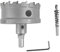 WELDINGER 72mm Lochsäge Hartmetall für Stahl, Edelstahl NE-Metall Guss