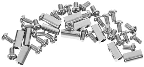 Lurrose 10 Pièces Verrouillage Par Câble Métallique -câble Clip En Fil D'acier Pince De Fixation -fil De Fixation Pince En Acier Inoxydable Clip De Fil Réglable Silver Le Fer