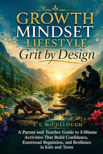 Growth Mindset Lifestyle: Grit by Design: A Parent and Teacher Guide to 5-Minute Activities That Build Confidence, Emotional Regulation, and Resilience in Kids and Teens