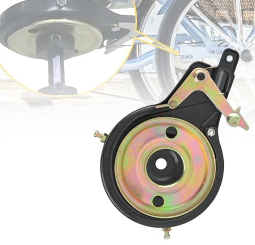 Tomotato Rear Band Drum Brake Assembly, Universal Steel Bicycle Brake Modification Kit for Mountain Road Bicycle