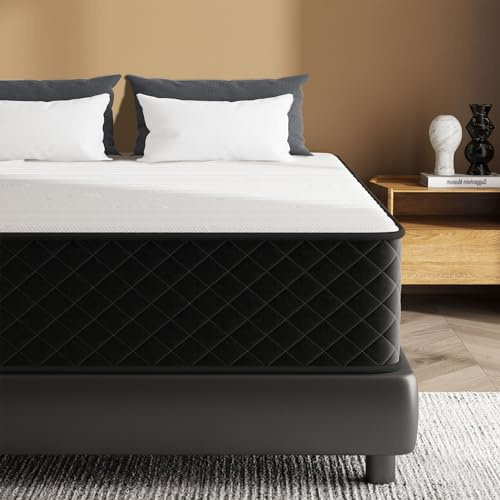 MOLPHIT Matratze 90x190cm, Höhe 25cm mit Oeko-TEX Zertifiziert, Härtegrad H3 und H4, Innerspring Hybrid Memory Foam Matratze in Einer Box für ultimative Unterstützung und Druckentlastung, 90x190x25cm