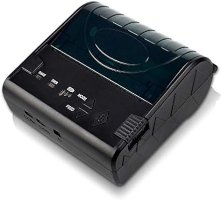 NETUM Drahtloser Bluetooth 80-mm-Beleg-Thermodrucker, tragbarer persönlicher Rechnungsdrucker 3 Zoll Mini-USB-POS-Drucker für den Restaurantverkauf Einzelhandel Kompatibel mit Android/iOS/PC/Windows