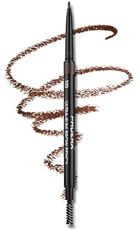 Eyebrow Pencil Natural Look,Black Eyebrow Pencil Easy To Use,Brow Pencil Long-Lasting,Waterproof Precise Application,Vegan & Cruelty-Free 0.08g (102#Soft Brown)