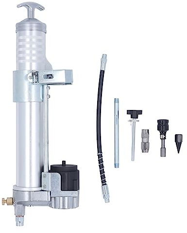 Fettpressen-Bohraufsatz, Hochleistungs-Fettpressen-Bohreradapter aus Aluminiumlegierung, Kabellos, 12000 PSI für die Schmierung