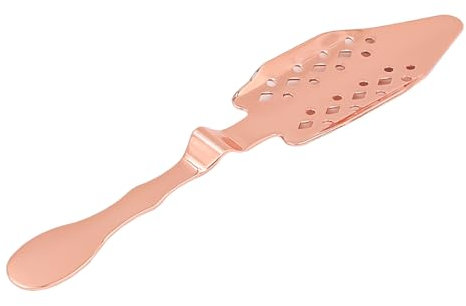 Hsthe Sea Cucchiaio per assenzio in Acciaio Inossidabile, Accessori per assenzio, contagocce per assenzio, Set per preparare cucchiai da Cocktail per assenzio, colino da Cocktail 16,1 x 3,5 cm