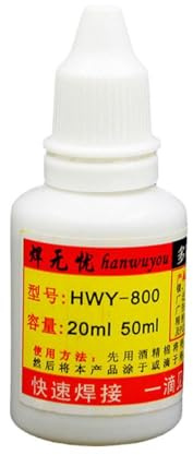 Multi functional Soldering Flux 20ml Stainless Steel Paste Solder Tools Quick Flux Welding B8F5 Liquid Tool Soldering