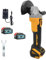 Cordless Angle Grinder Tool for Dewalt, with 2pcs 5.5Ah Li-ion Batteries, Charger and Grinding Wheel Cover 125mm, Handle, Speed up to 9000RPM for Metal/Wood Grinding and Cutting